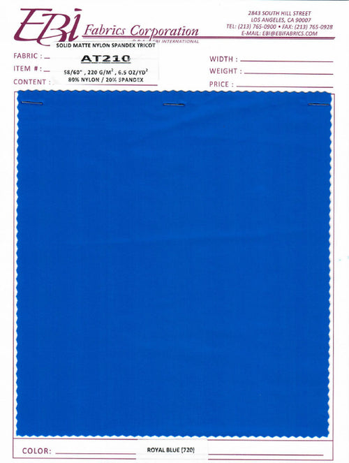 AT210 - Endurance Swatch Card | EBI Fabrics