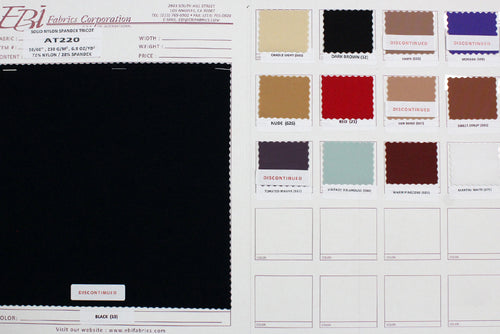 AT220 - Move Color Card | EBI Fabrics