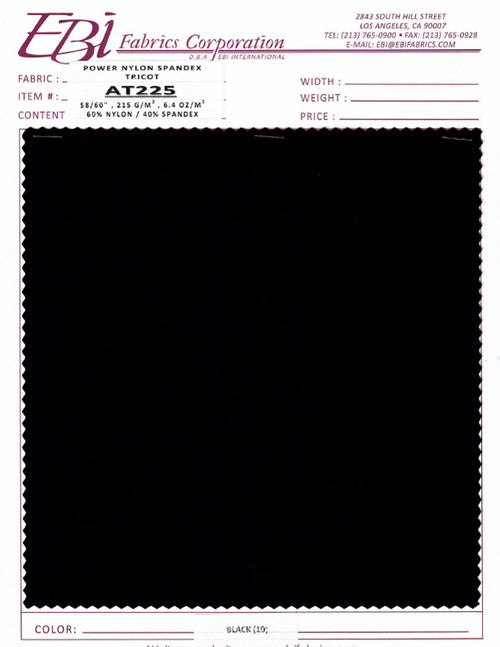 AT225 - Pace Swatch Card | EBI Fabrics
