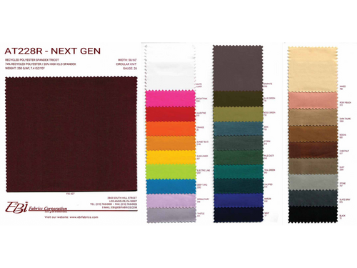 AT228R- Next Gen Color Card  | EBI Fabrics