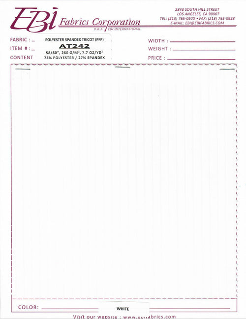 AT242 - Z Channel Swatch Card | EBI Fabrics
