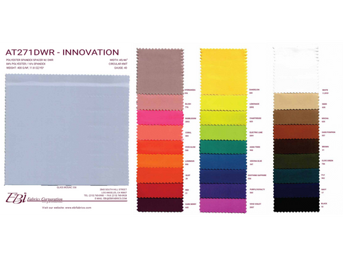AT271DWR - Innovation Color Card | EBI Fabrics