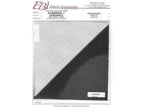 EL6006R - Fishnet Swatch Card | EBI Fabrics
