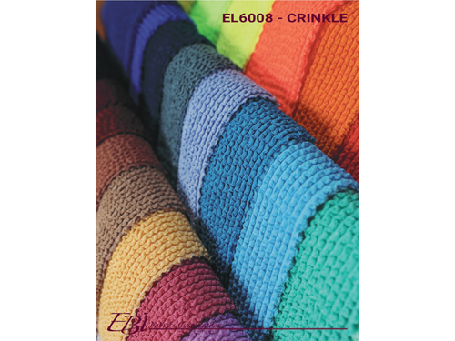 EL6008 - Crinkle Color Card | EBI Fabrics