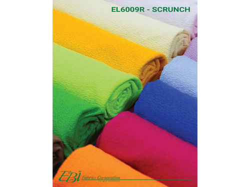 EL6009R - Scrunch Color Card | EBI Fabrics