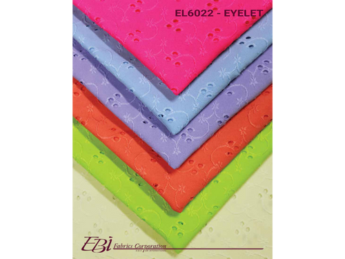 EL6022 - Eyelet Color Card | EBI Fabrics