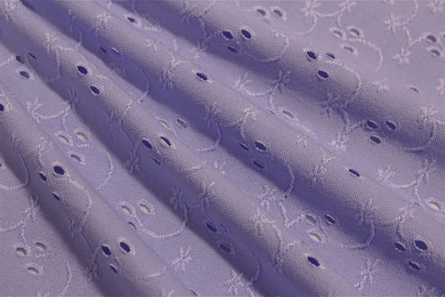 EL6022 - Eyelet - Eyelet Polyester Spandex Jacquard | EBI Fabrics