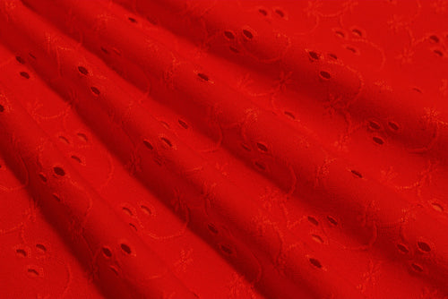 EL6022 - Eyelet - Eyelet Polyester Spandex Jacquard | EBI Fabrics