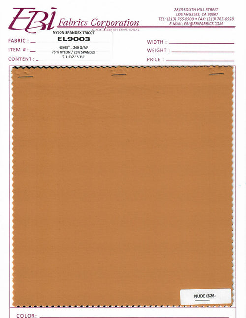 EL9003 - Swatch Card | EBI Fabrics