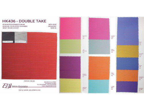 HK436 - Double Take Color Card | EBI Fabrics