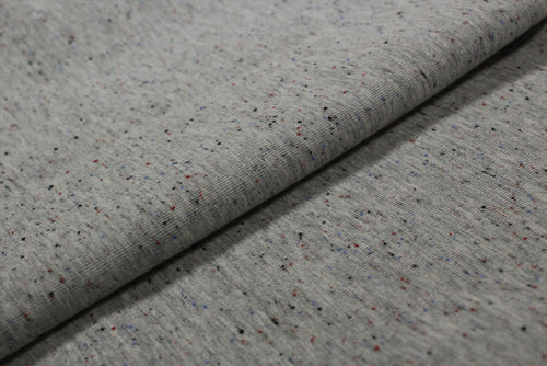HK487 – Speckle – Cotton Modal Polyester Spandex Sweatshirt Terry with Speckle Look | EBI Fabrics