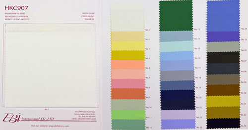 HKC907 - Nylon Spandex Jersey | EBI Fabrics