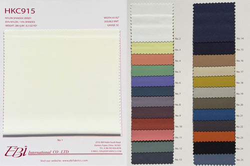 HKC915 - Nylon Spandex Jersey | EBI Fabrics