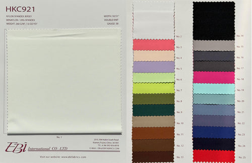 HKC921 - Nylon Spandex Jersey | EBI Fabrics