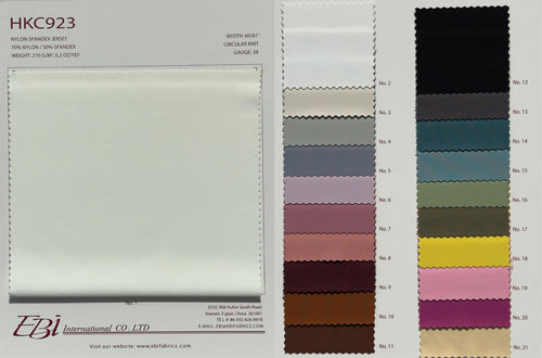 HKC923 - Nylon Spandex Jersey | EBI Fabrics