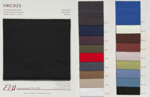 HKC925 - Color Card | EBI Fabrics