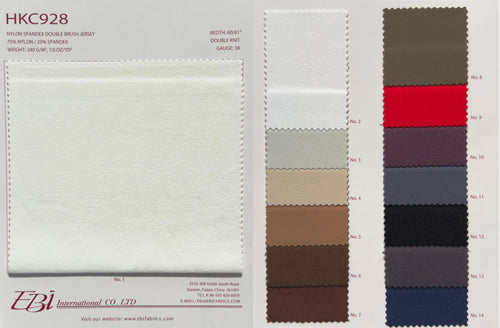 HKC928 - Color Card | EBI Fabrics