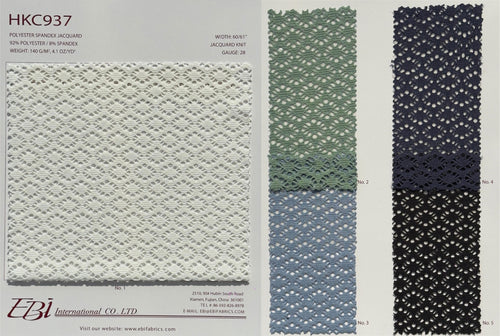HKC937 - Color Card | EBI Fabrics