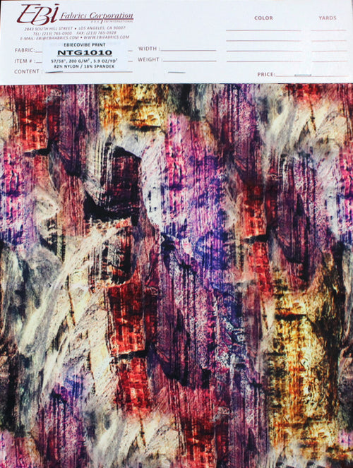 NTG1010 - Swatch Card | EBI Fabrics