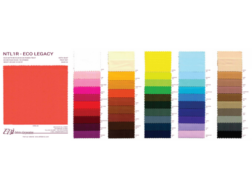 NTL1R - Eco Legacy Color Card | EBI Fabrics