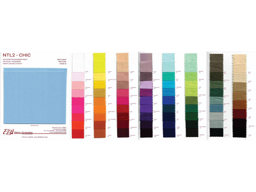 NTL2 - Chic Color Card | EBI Fabrics