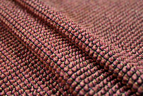 HKC945 - Nylon Polyester Spandex Jacquard with Metallic | EBI Fabrics