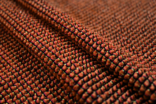 HKC945 - Nylon Polyester Spandex Jacquard with Metallic | EBI Fabrics