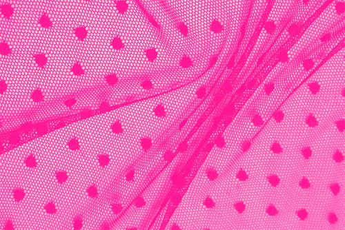PW190 – Polka Dot Mesh – Nylon Spandex Polka Dot Mesh | EBI Fabrics