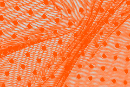 PW190 – Polka Dot Mesh – Nylon Spandex Polka Dot Mesh | EBI Fabrics