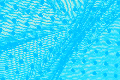 PW190 – Polka Dot Mesh – Nylon Spandex Polka Dot Mesh | EBI Fabrics