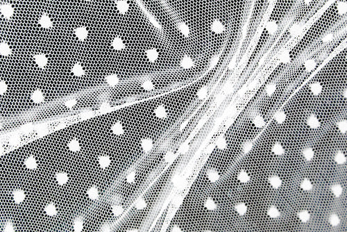 PW190 – Polka Dot Mesh – Nylon Spandex Polka Dot Mesh | EBI Fabrics