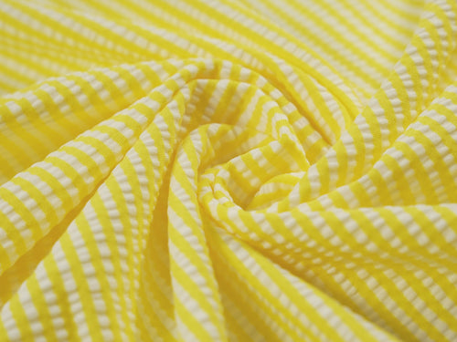 EL7016 - Seersucker - Polyester Nylon Spandex Seersucker Stripe | EBI Fabrics