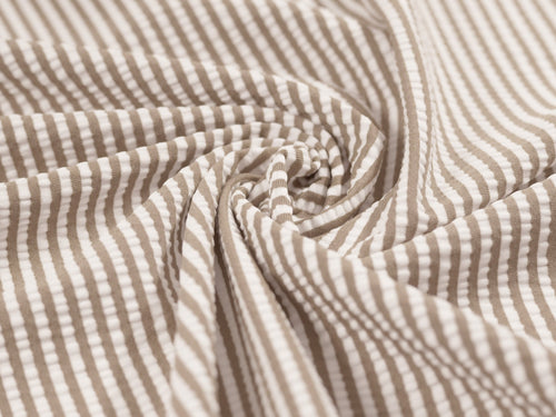 EL7016 - Seersucker - Polyester Nylon Spandex Seersucker Stripe | EBI Fabrics