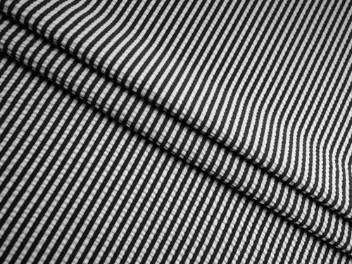 EL7016 - Seersucker - Polyester Nylon Spandex Seersucker Stripe | EBI Fabrics