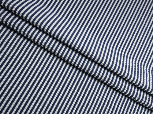 EL7016 - Seersucker - Polyester Nylon Spandex Seersucker Stripe | EBI Fabrics