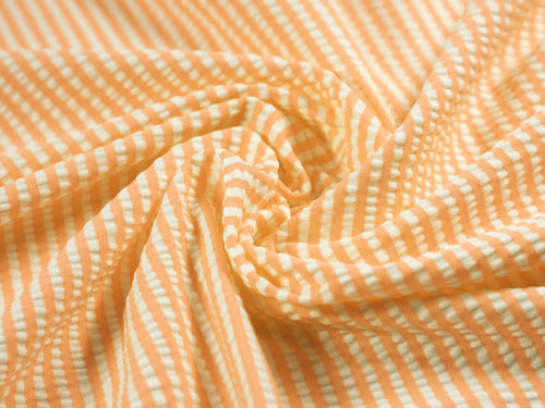 EL7016 - Seersucker - Polyester Nylon Spandex Seersucker Stripe | EBI Fabrics