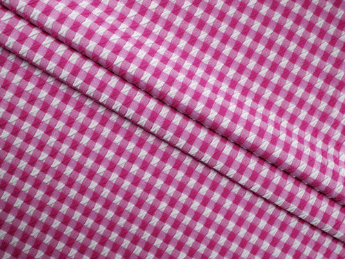 EL7020 - Crosscheck - Gingham Polyester Nylon Spandex Jacquard | EBI Fabrics