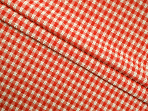 EL7020 - Crosscheck - Gingham Polyester Nylon Spandex Jacquard | EBI Fabrics