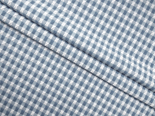 EL7020 - Crosscheck - Gingham Polyester Nylon Spandex Jacquard | EBI Fabrics