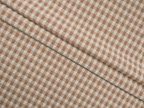 EL7020 - Crosscheck - Gingham Polyester Nylon Spandex Jacquard | EBI Fabrics
