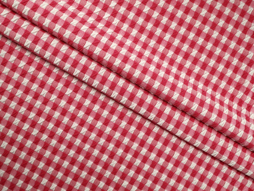 EL7020 - Crosscheck - Gingham Polyester Nylon Spandex Jacquard | EBI Fabrics