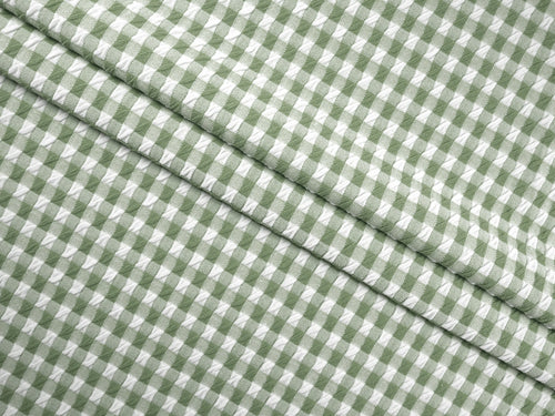 EL7020 - Crosscheck - Gingham Polyester Nylon Spandex Jacquard | EBI Fabrics