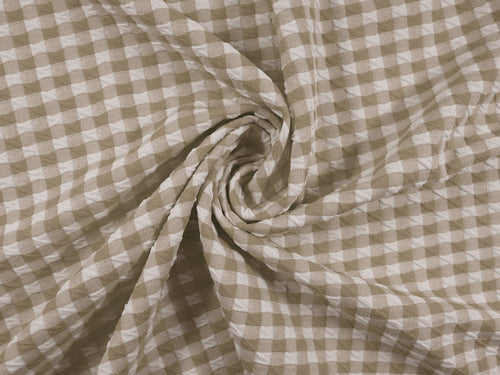 EL7020 - Crosscheck - Gingham Polyester Nylon Spandex Jacquard | EBI Fabrics