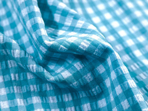 EL7025 - Checkmate - Gingham Nylon Polyester Spandex Woven Jacquard | EBI Fabrics
