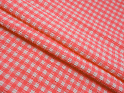 EL7025 - Checkmate - Gingham Nylon Polyester Spandex Woven Jacquard | EBI Fabrics