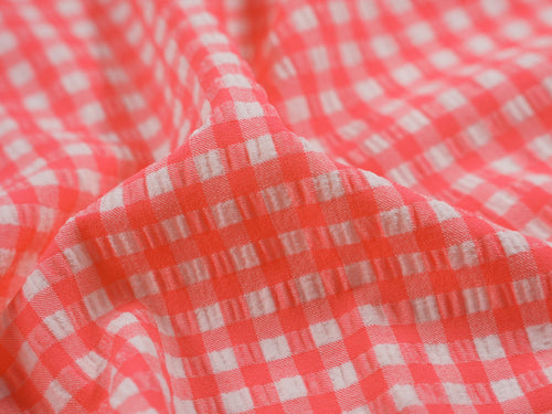 EL7025 - Checkmate - Gingham Nylon Polyester Spandex Woven Jacquard | EBI Fabrics