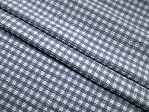 EL7025 - Checkmate - Gingham Nylon Polyester Spandex Woven Jacquard | EBI Fabrics