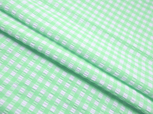 EL7025 - Checkmate - Gingham Nylon Polyester Spandex Woven Jacquard | EBI Fabrics
