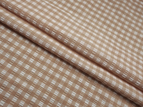 EL7025 - Checkmate - Gingham Nylon Polyester Spandex Woven Jacquard | EBI Fabrics
