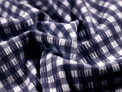 EL7025 - Checkmate - Gingham Nylon Polyester Spandex Woven Jacquard | EBI Fabrics